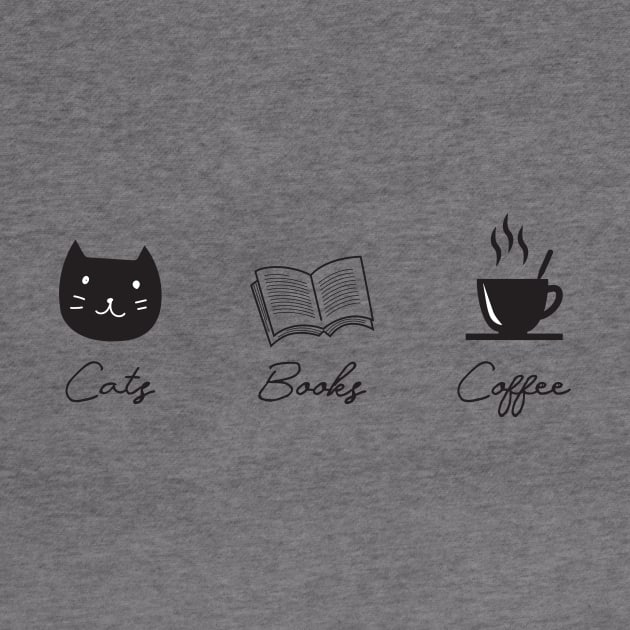 Cats Books Coffee by younes.zahrane